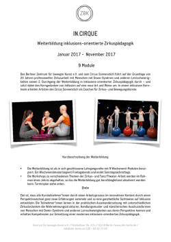 in.cirque - Circus Sonnenstich