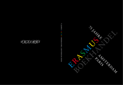 E R A S M U S BOEKH AN DEL
