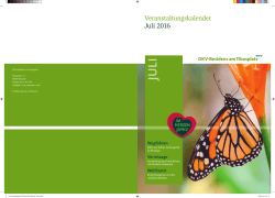 Juli 2016 - DKV-Residenz Münster