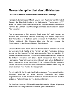 weiterlesen - Helmstedt Eagles