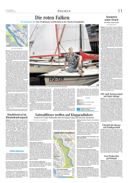 Die roten Falken - Marina Europahafen Bremen