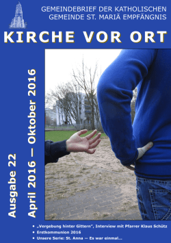 kirche vor ort - St. Mariä Empfängnis