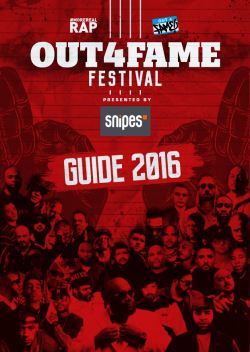 guide 2016 - OUT4FAME Festival