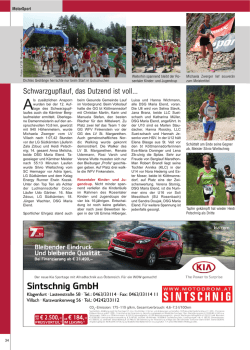 Schwarzgupflauf, das Dutzend ist voll