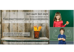 Gott macht Dich stark!