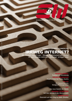 irrweg internet? - Österreichs Insiderblatt für die Elektrobranche