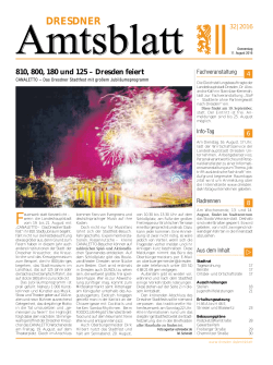 Dresdner Amtsblatt 2016 KW 32