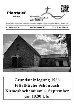 16 07 Pb - Pfarreiengemeinschaft Gillenfeld