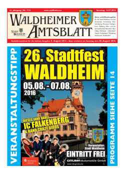Amtsblatt vom 16.07.2016