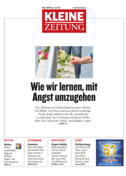 Wie wir lernen, mit Angst umzugehen