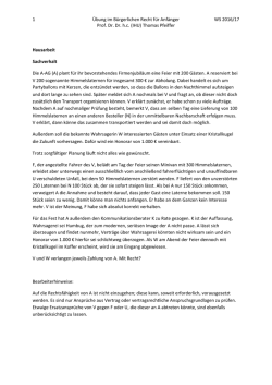 Sachverhalt