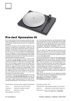 Pro-Ject Xpression 3