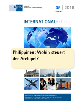 Philippinen: Wohin steuert der Archipel? - Deutscher Industrie