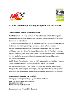 Einladung : Invitation Rallye Wartburg 2[...]