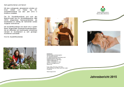 Jahresbericht 2015 - Sozialhilfeverband Gmunden
