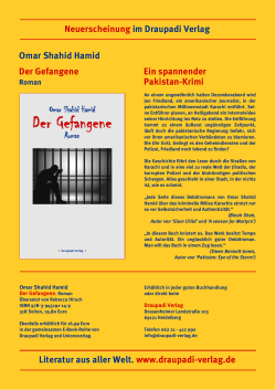 Der Gefangene - Draupadi Verlag