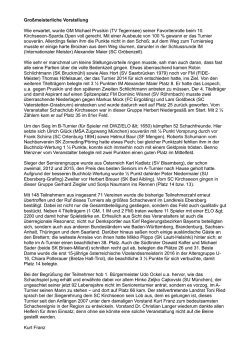 Gro&szlig;meisterliche Vorstellung
