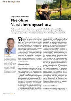 Nie ohne Versicherungsschutz - Friedels fairsicherungsbüro Langer