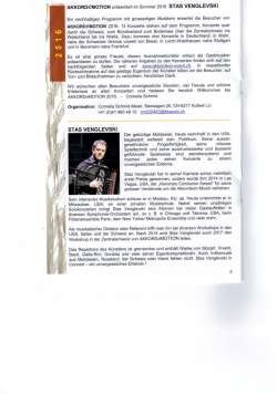 Informationen zu Stas Venglevski und der - SHIMA