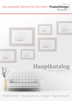 Hauptkatalog - framedesign.de