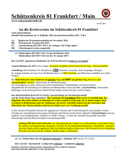 Informationsschreiben