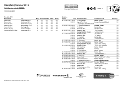 Gesamtspielplan - TC Wackersdorf