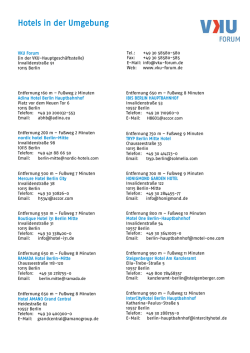 Hotels in der Umgebung