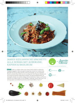 jamies sizilianische spaghetti alla norma mit