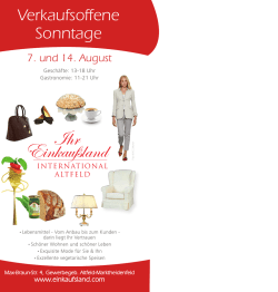 Ihr Einkaufsland International
