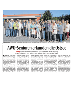 hier lesen - AWO Stadtverband Löhne