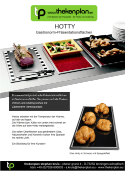 Hottys f&uuml;r die Hei&szlig;theke