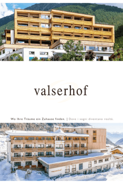 Image 2016 - Hotel Valserhof