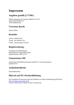Impressum