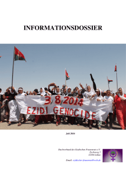 Informationsdossier Şengal