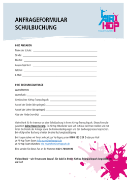 Jetzt anfragen!