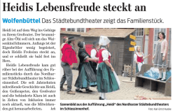 Heidis Lebensfreude steckt an