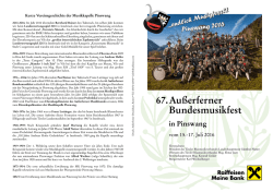 67. Außerferner Bundesmusikfest