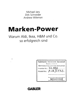 Marken-Power - Technische Universität Darmstadt
