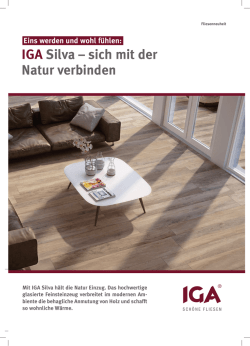 IGA Silva &ndash; sich mit der Natur verbinden