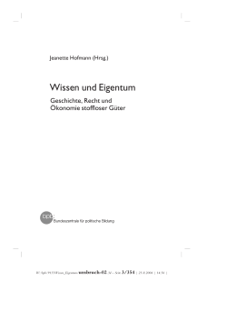 Geschichte des geistigen Eigentums und der Urheberrechte