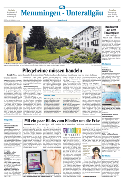 Allgäuer Zeitung 3. Juni 2016