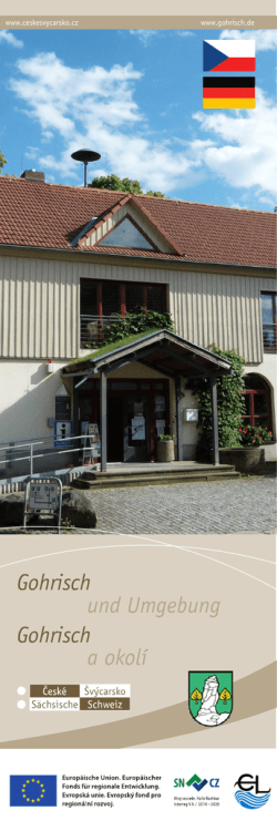 Gohrisch und Umgebung Gohrisch a okol&iacute;