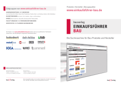 einkaufsf&uuml;hrer bau