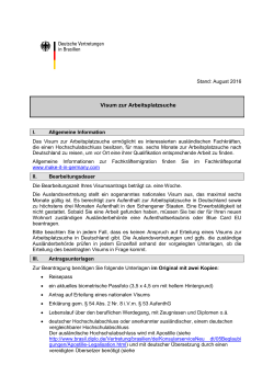 Merkblatt Arbeitsplatzsuche