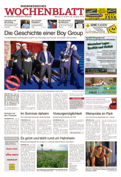 Rheinhessisches Wochenblatt vom 27.07.2016