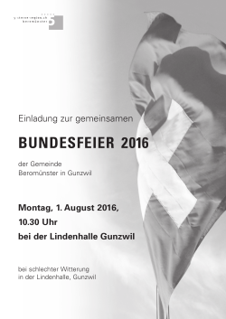 bundesfeier 2016