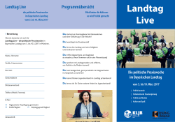 Landtag Live - (KLJB) Bayern