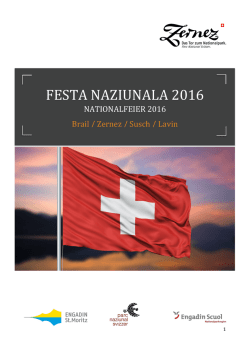 FESTA NAZIUNALA 2016