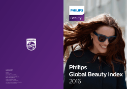 Philips Global Beauty Index 2016
