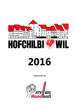 Pressemappe 2016 - Hofchilbi Wil SG